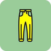 Business Trousers Vector Icon Design