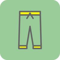 Trousers Vector Icon Design