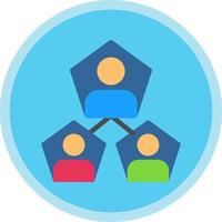 Segmentation Vector Icon Design