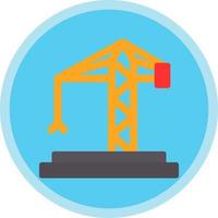 Crane Vector Icon Design