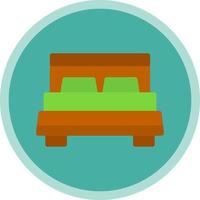 Bed Vector Icon Design