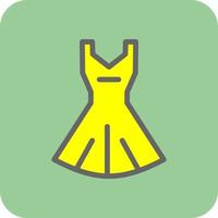 Woman Clothes Vector Icon Design