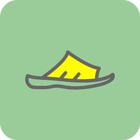 Sandal Vector Icon Design