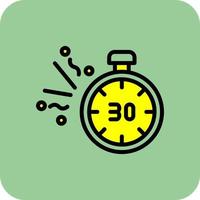 Countdown Vector Icon Design