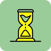 Hourglass Vector Icon Design