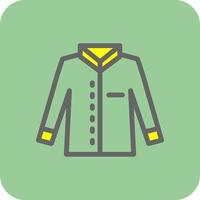 diseño de icono de vector de camisa de oficina