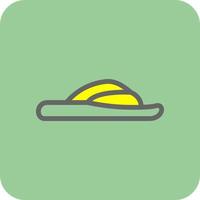 Sandal Vector Icon Design