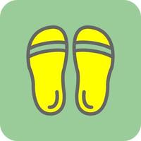 Slipper Vector Icon Design