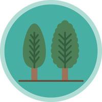 Cypress Vector Icon Design