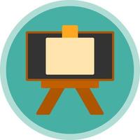 Canvas And Easel Vector Icon Design