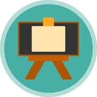 Canvas And Easel Vector Icon Design