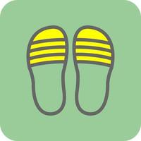 Flip Flop Vector Icon Design