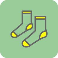 Socks Vector Icon Design