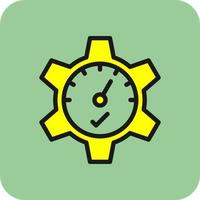 Constant Development Pace Vector Icon Design