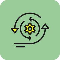 Agile Principles Vector Icon Design