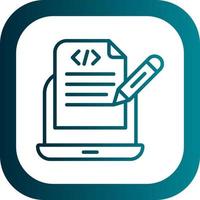 Programming Notes Vector Icon Design