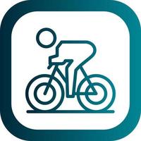 diseño de icono de vector de ciclismo