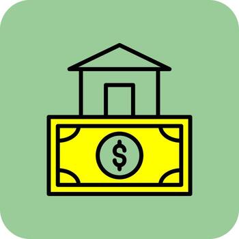 diseño de icono de vector de activo fijo