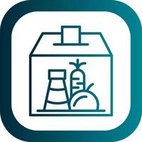 Food Donation Vector Icon Design