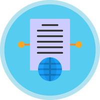 Binding Corporate Rules Vector Icon Design