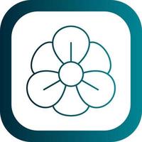 Nasturtium Vector Icon Design