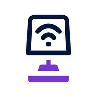 smart lamp icon for your website, mobile, presentation, and logo design. vector