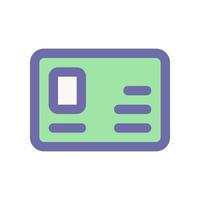 personal card icon for your website design, logo, app, UI. vector