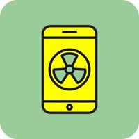 Radioactive Vector Icon Design