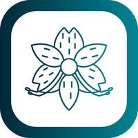 Alstroemeria Vector Icon Design