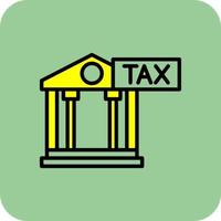 Tax Office Vector Icon Design