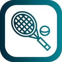 Tennis Vector Icon Design