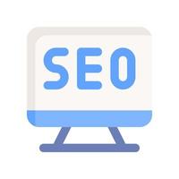 seo icono para tu sitio web diseño, logo, aplicación, ui vector