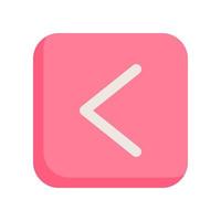 previous icon for your website design, logo, app, UI. vector