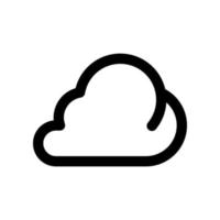 cloud icon for your website design, logo, app, UI. vector