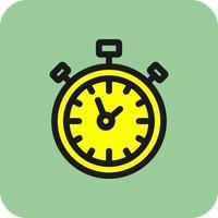 Stopwatch Vector Icon Design