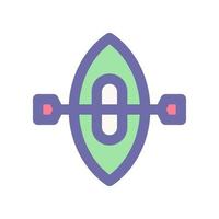 canoe icon for your website design, logo, app, UI. vector