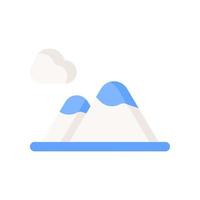 montaña icono para tu sitio web diseño, logo, aplicación, ui vector