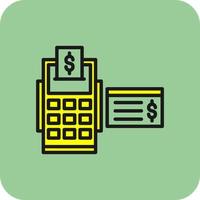 Card Machine Vector Icon Design