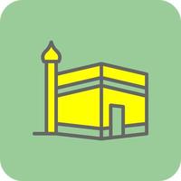 Kaaba Vector Icon Design