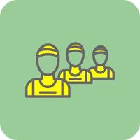 Patients Waiting Vector Icon Design