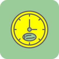 Clock Vector Icon Design
