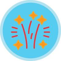 Fireworks Vector Icon Design