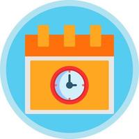 Deadline Vector Icon Design