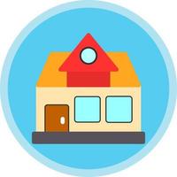 Bungalow Vector Icon Design