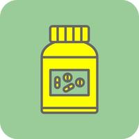 diseño de icono de vector de suplementos