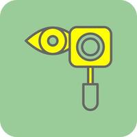 Eye Examination Vector Icon Design