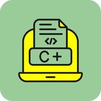 Coding Language Vector Icon Design