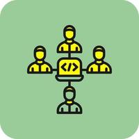 Code Deployment Vector Icon Design