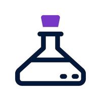 flask icon for your website, mobile, presentation, and logo design. vector
