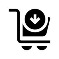 add cart icon for your website, mobile, presentation, and logo design. vector